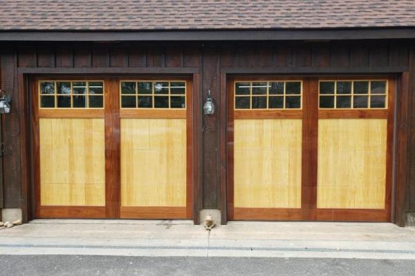Artisan Custom Wood Doors in Brown and Pine