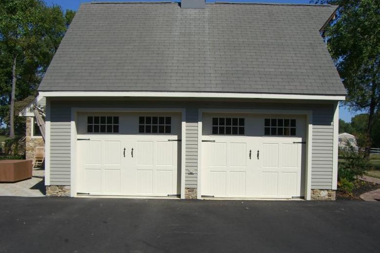 Carriage House Stamped in White