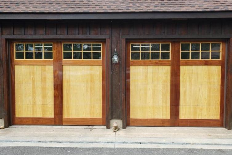 Artisan Custom Wood Doors in Brown and Pine